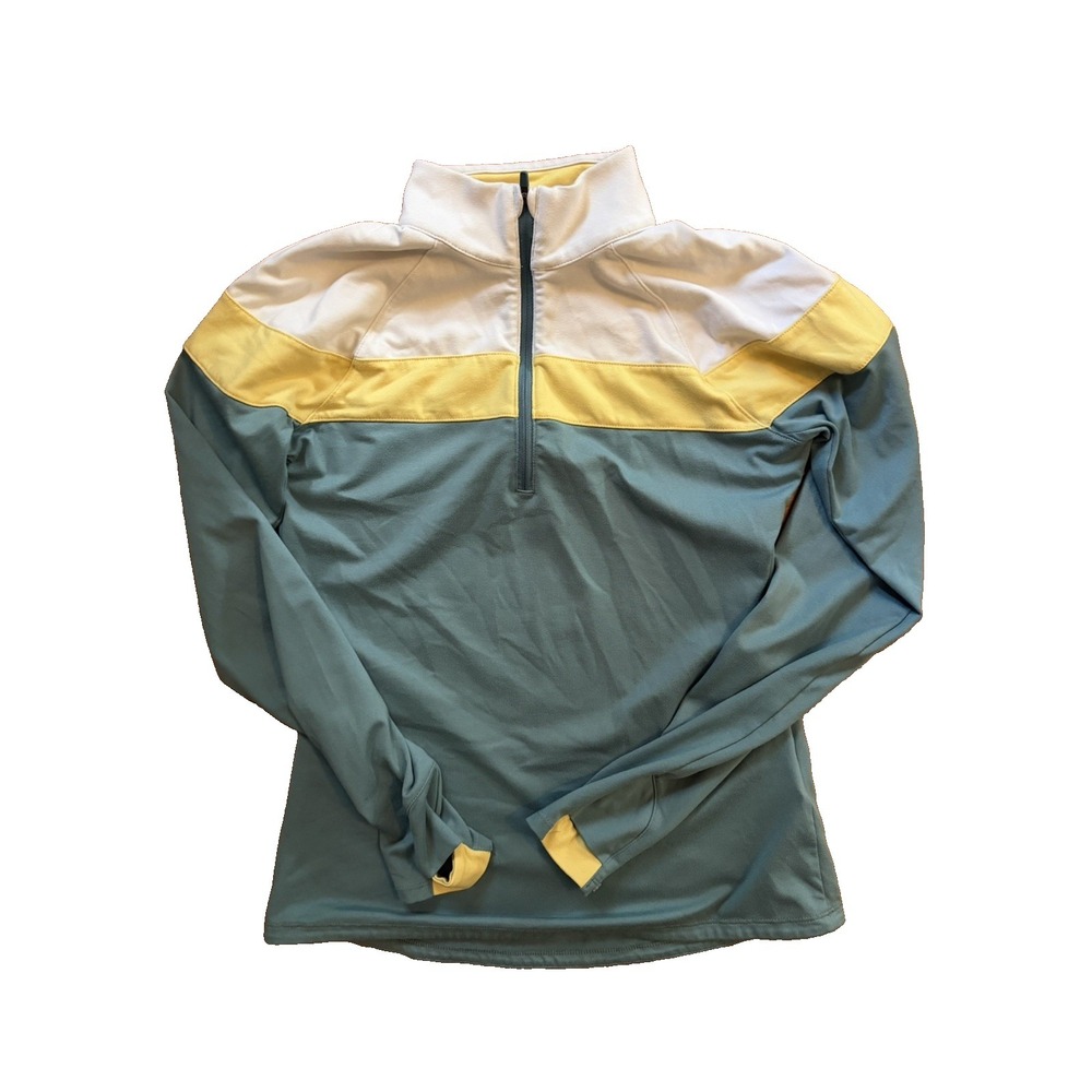 PUMA Women's Size‎ XS Colorblock 1/4 Pullover Golf Sweatshirt